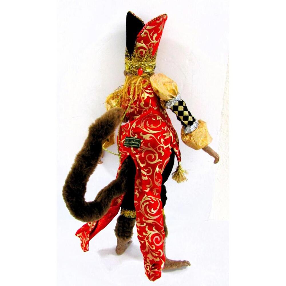 Mark Roberts Production Monkey Papal Pope Doll Shelf Sitter - Picture 15 of 15